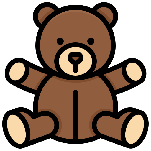 Classic brown teddy bear