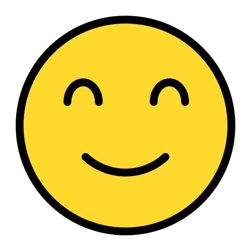 A smiley face.